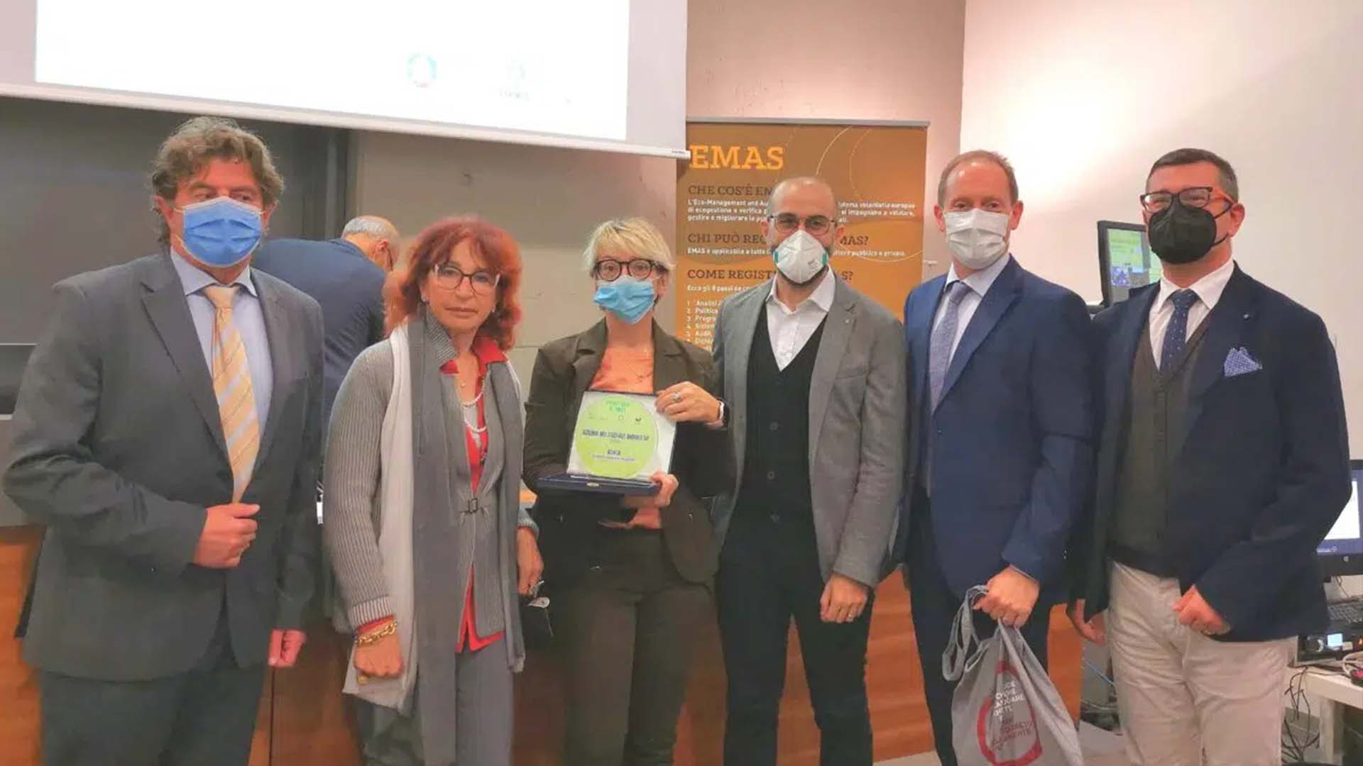 Ecomodo, a Rimini l’Ama. di Andora conquista il premio Emas Ecolabel Ue 2021