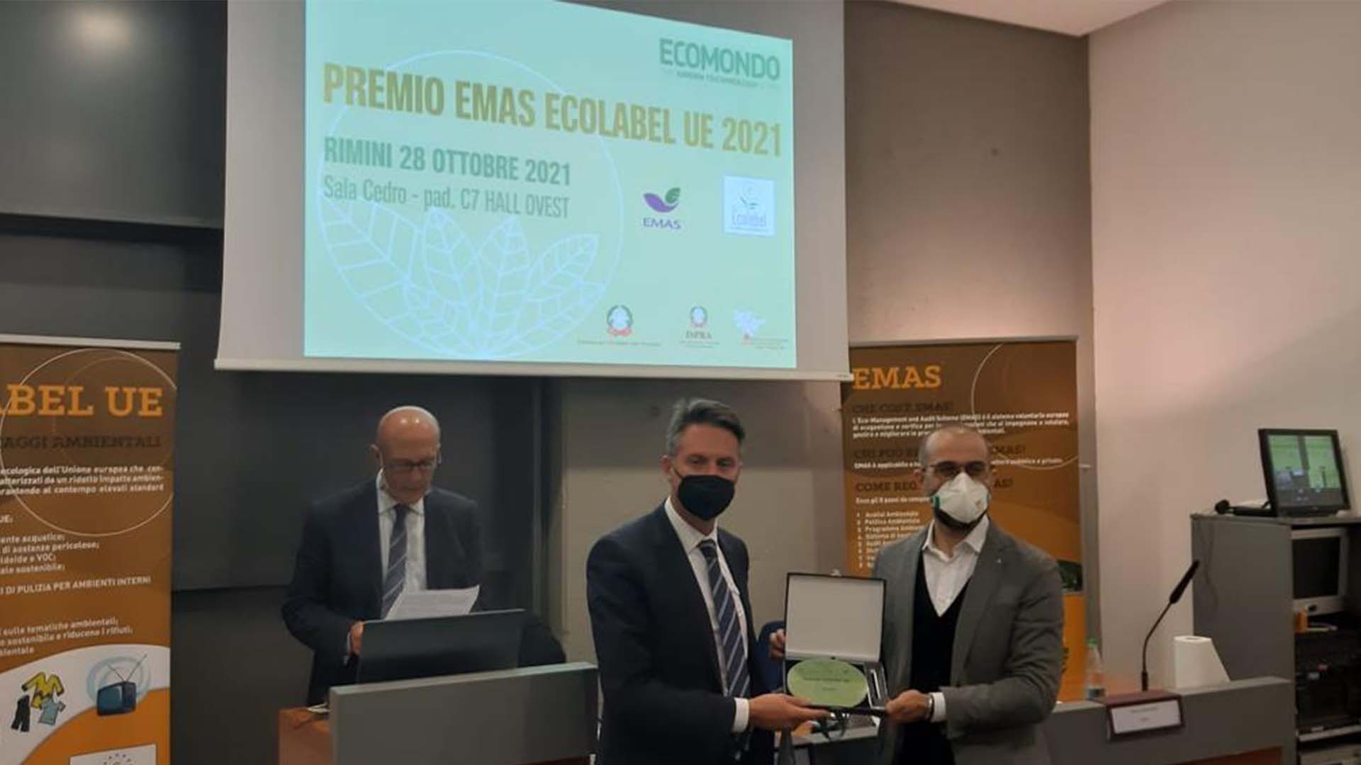 A Trentino trasporti S.p.a. l’ambito riconoscimento “Premio EMAS 2021”